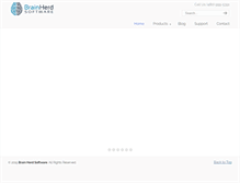 Tablet Screenshot of brainherd.com